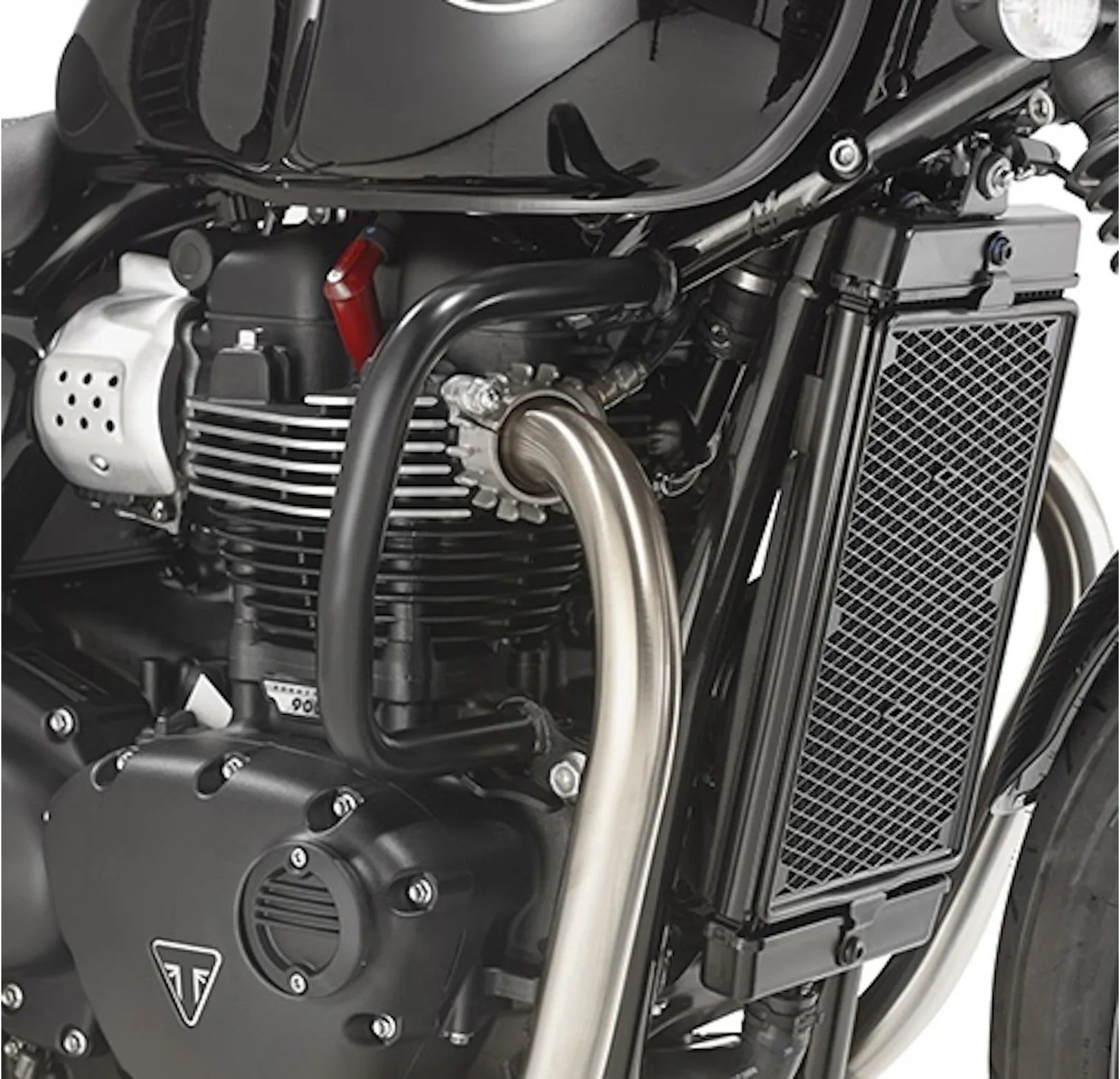 Sturzbügel Schwarz - Givi Kompatibel Mit Triumph Bonneville T100 (2017-2022)