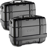 Monokey Trekker Black Side Cases - 66 Lt Trekker Aluminium - Givi Compatible With Yamaha Ténéré 700 (2021-2024)