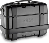 Motorradkoffer Monokey Trekker Aluminium Schwarz 33 Lt 6Kg Trekker Aluminium - Givi Kompatibel Mit Ktm 1290 Super Adventure T (2017)