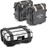 Trekker Canyon Top Case + Side Bags - 83 Lt Trekker Canyon Technopolymer - Givi Compatible With Yamaha Fz-6 - Fazer (2004-2006)