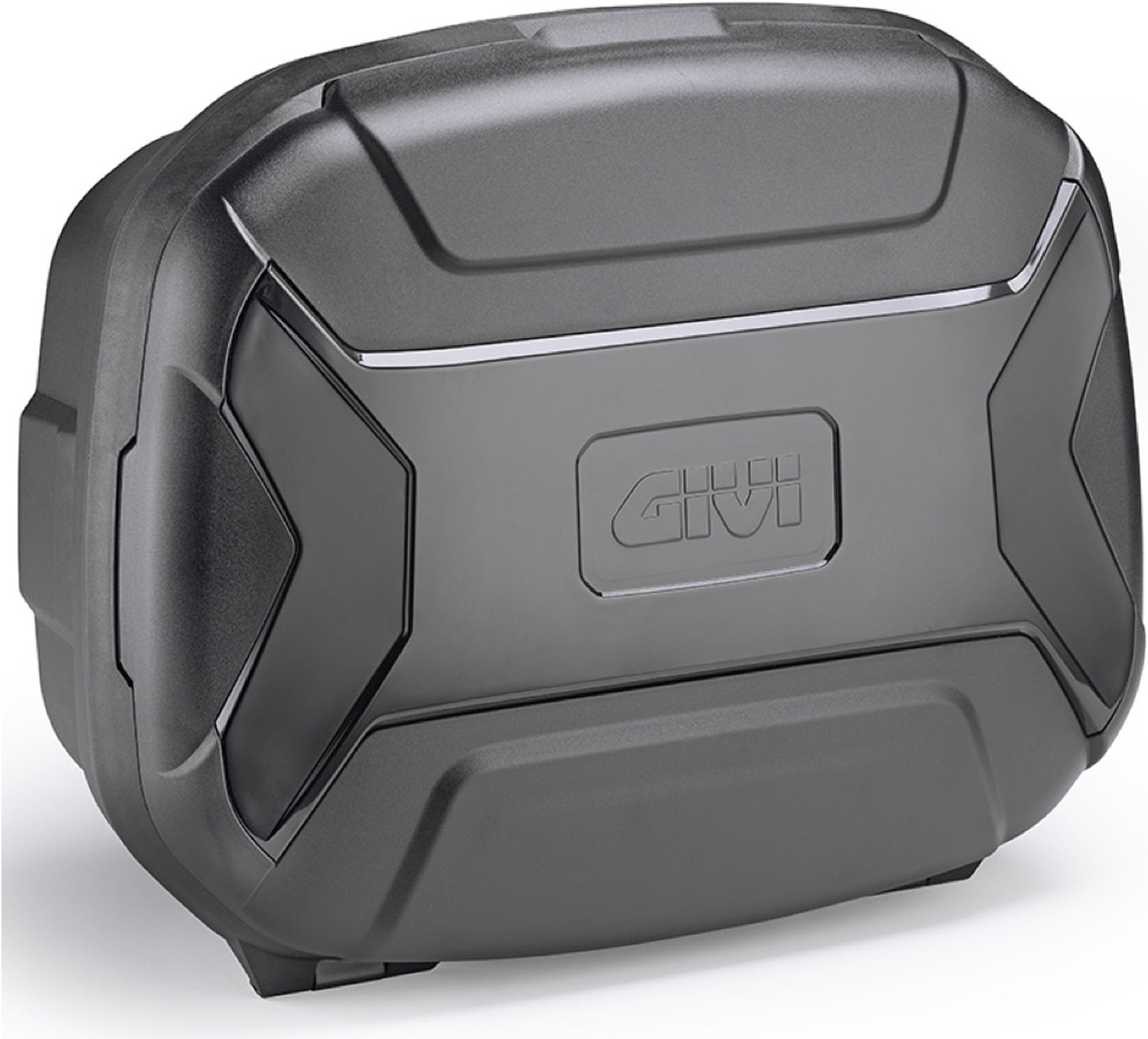Monokey Trekker Lite Black Top Case - 35 Lt Trekker Lite Technopolymer - Givi Compatible With Sym Max Sym Tl 508 (2020-2024)