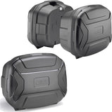 Topcase + Seitenkoffer Trekker Lite Schwarz 105 Lt Trekker Lite Technopolymer - Givi Kompatibel Mit Honda Nc 750 S (2016-2020)