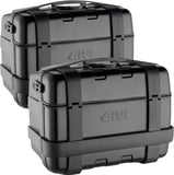 Monokey Trekker Black Side Cases - 92 Lt Trekker Aluminium - Givi Compatible With Voge Valico 525 Dsx (2024)