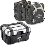 Topcase + Satteltaschen Trekker Canyon 116 Lt Trekker Canyon Technopolymer - Givi Kompatibel Mit Yamaha Fz-6 - Fazer (2004-2006)