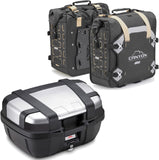 Trekker Canyon Top Case + Side Bags - 122 Lt Trekker Canyon Technopolymer - Givi Compatible With Suzuki Gsr 600 (2006-2011)