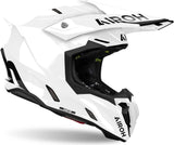 Offroad-Helm Für Motorrad Airoh Twist 3 - Tw314 Thermoplastic Hrt Glanzweiß Color Grösse Xs