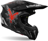 Off-Road Motorcycle Helmet Airoh Twist 3 - Tw3A35 Thermoplastic Hrt Matte Arcade Size Xs