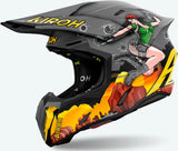 Offroad-Helm Für Motorrad Airoh Twist 3 - Tw3Ad35 Thermoplastic Hrt Gloss Adventure Grösse Xxl