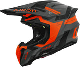 Offroad-Helm Für Motorrad Airoh Twist 3 - Tw3Di32 Thermoplastic Hrt Mattorange Dynasty Grösse Xs