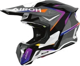 Offroad-Helm Für Motorrad Airoh Twist 3 - Tw3H38 Thermoplastic Hrt Gloss Hustle Grösse Xxl