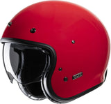 Urban-Helm Für Motorrad Hjc V31 Advanced Fiberglass Composite Tiefrot Grösse 11 Xxl