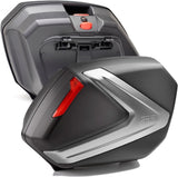 Monokey Side Silver Side Cases - 74 Lt Technopolymer - Givi Compatible With Yamaha Tracer 7 - Gt (2020-2024)