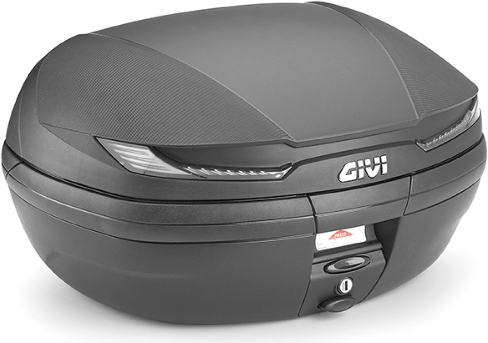 Monokey Arena Black Tech Top Case - 45 Lt Arena Technopolymer - Givi Compatible With Benelli Leoncino 800 (2022-2024)