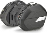 Satteltaschen Monokey Schwarz 50 Lt Technopolymer - Givi Kompatibel Mit Ktm 390 Adventure (2020-2024)