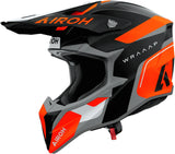 Offroad-Helm Für Motorrad Airoh Wraaap - Wrac32 Thermoplastic Hrt Mattorange Conquer Grösse Xs