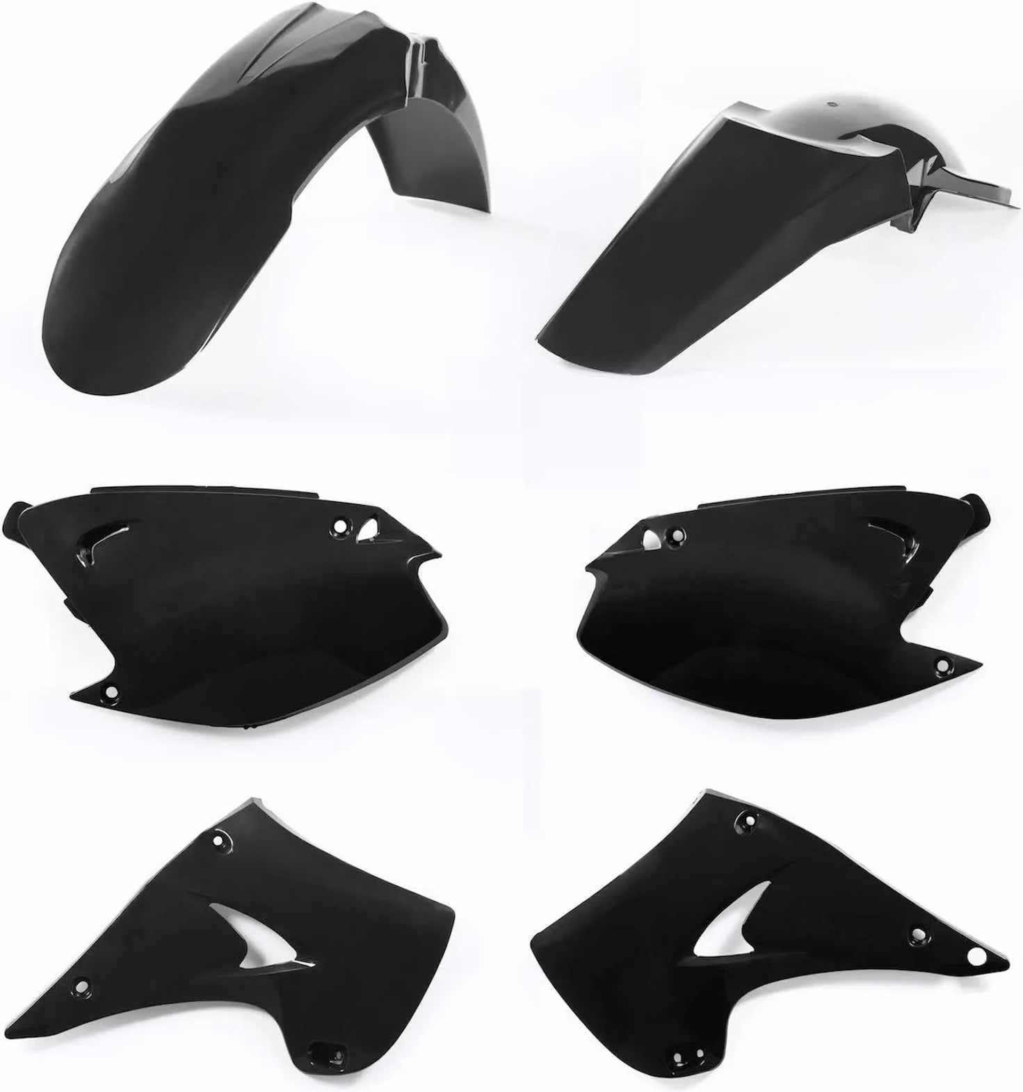 Kunststoff-Kit - Acerbis Kompatibel Mit Kawasaki Kx 125 2T (2003-2008)