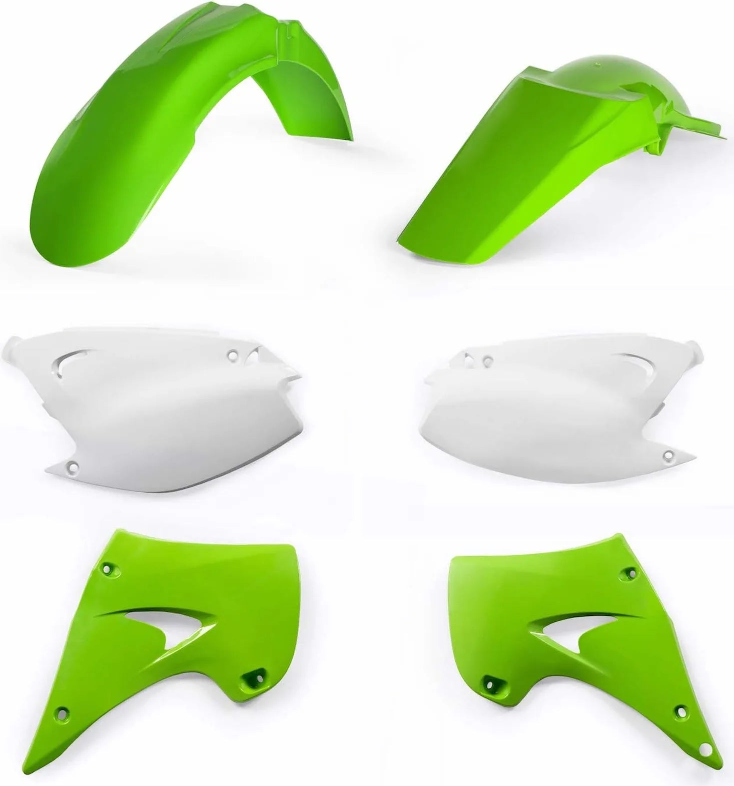Kunststoff-Kit - Acerbis Kompatibel Mit Kawasaki Kx 250 2T (2003-2008)