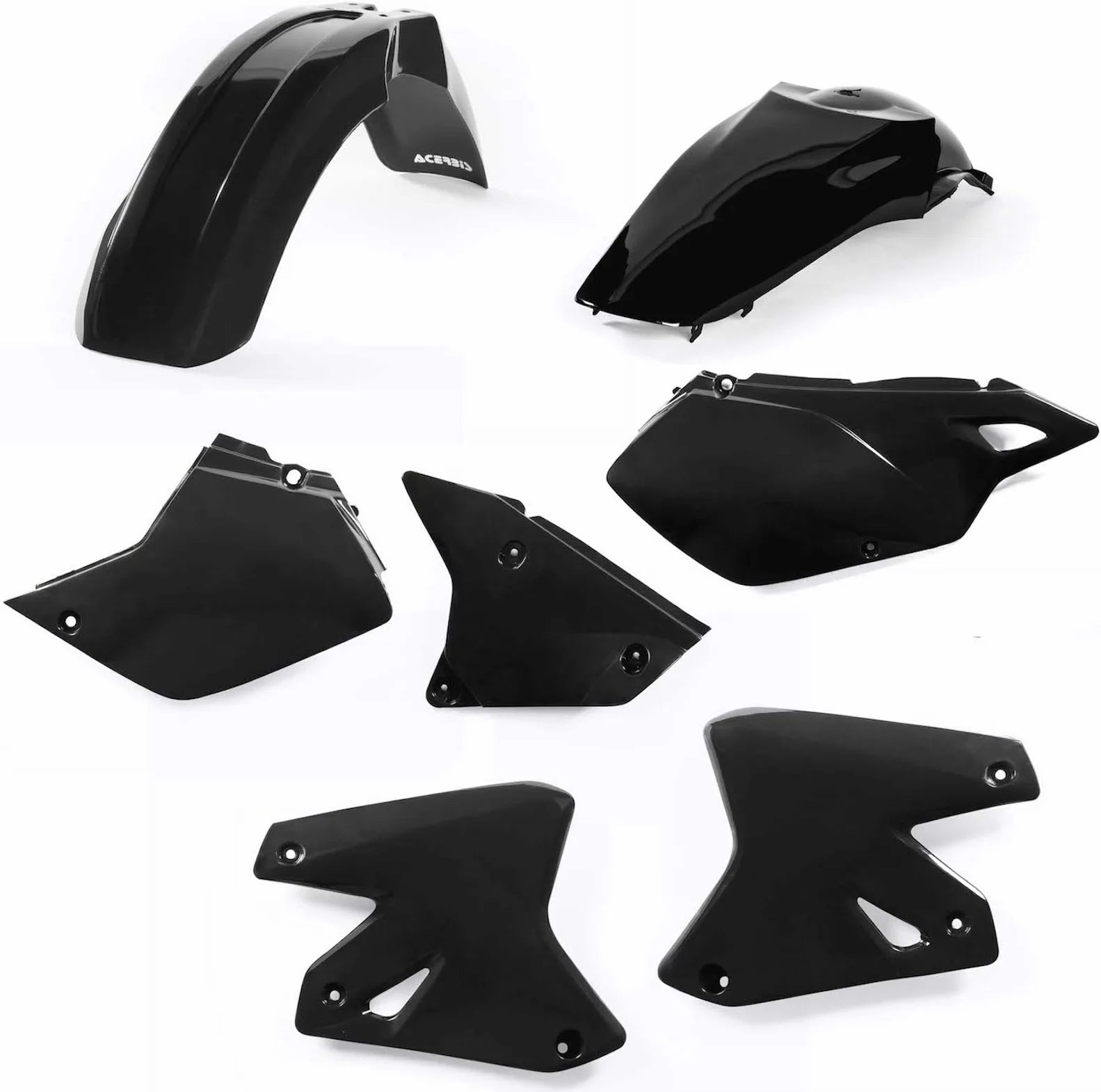 Kunststoff-Kit - Acerbis Kompatibel Mit Kawasaki Klx 400 (2003-2004)