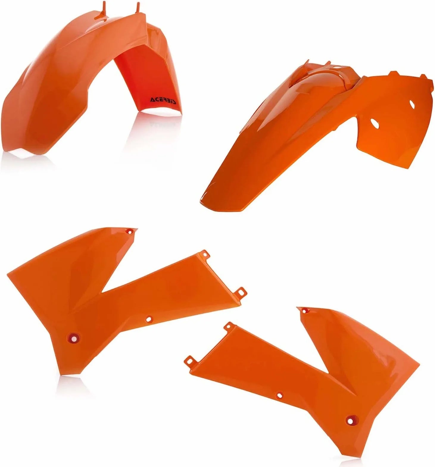 Kunststoff-Kit - Acerbis Kompatibel Mit Ktm 125 Exc (2005-2007)