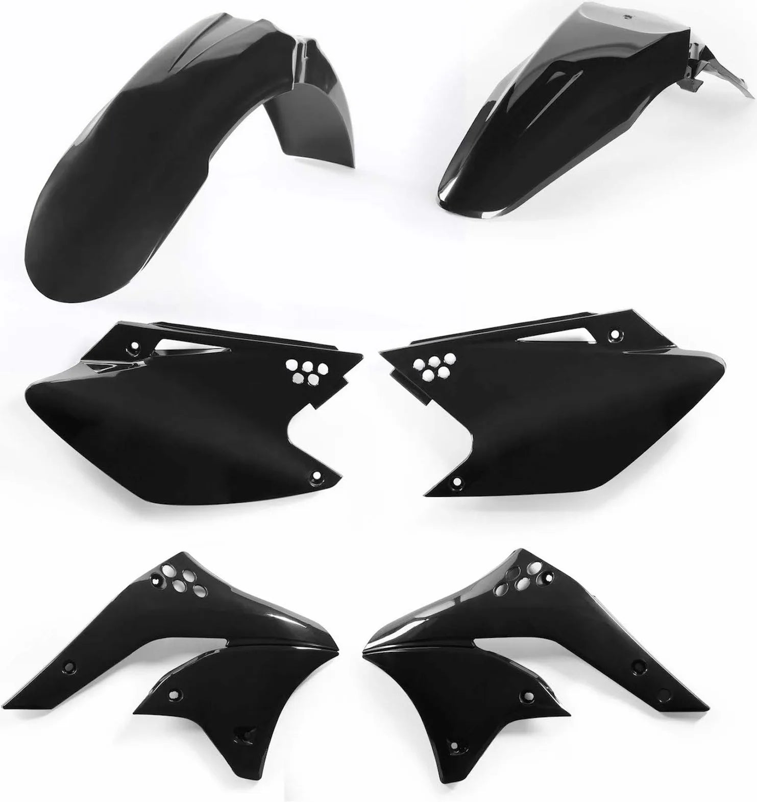 Kunststoff-Kit - Acerbis Kompatibel Mit Kawasaki Kx 250 F (2006-2008)