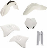 Vollständiges Kunststoff-Kit - Acerbis Kompatibel Mit Ktm 350 Sx-F (2007-2010)