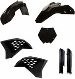 Vollständiges Kunststoff-Kit - Acerbis Kompatibel Mit Ktm 250 Sx-F (2008-2010)