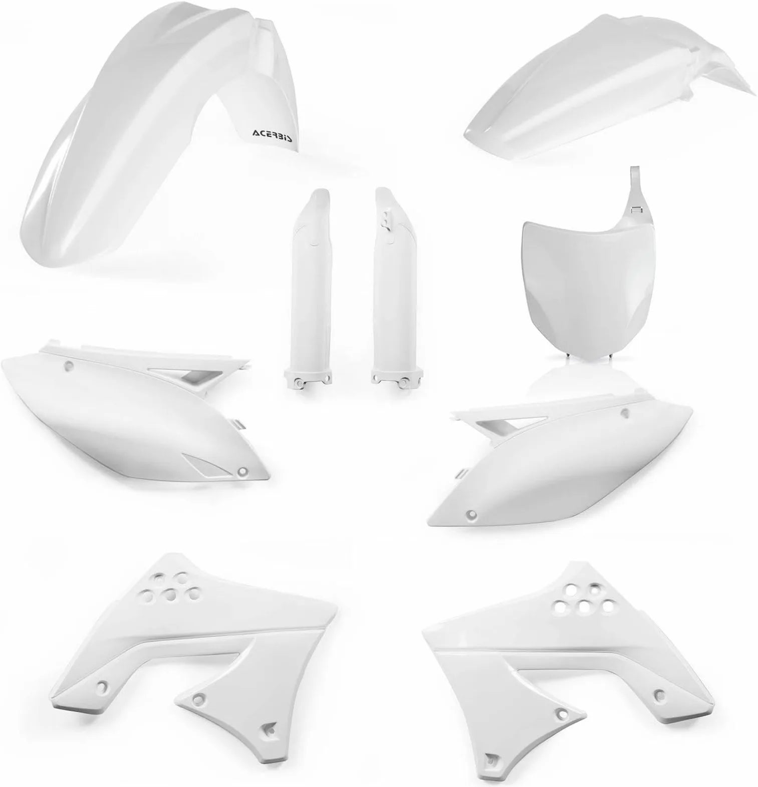 Kunststoff-Kit - Acerbis Kompatibel Mit Kawasaki Kxf 250 (2009-2012)