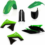 Vollständiges Kunststoff-Kit - Acerbis Kompatibel Mit Kawasaki Kx 250 F (2009-2012)