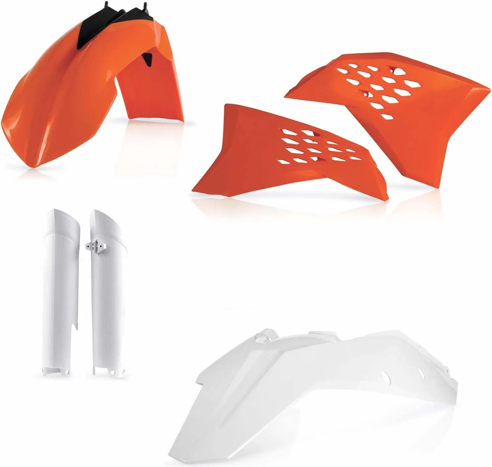 Vollständiges Kunststoff-Kit - Acerbis Kompatibel Mit Ktm 250 Exc (2008-2011)