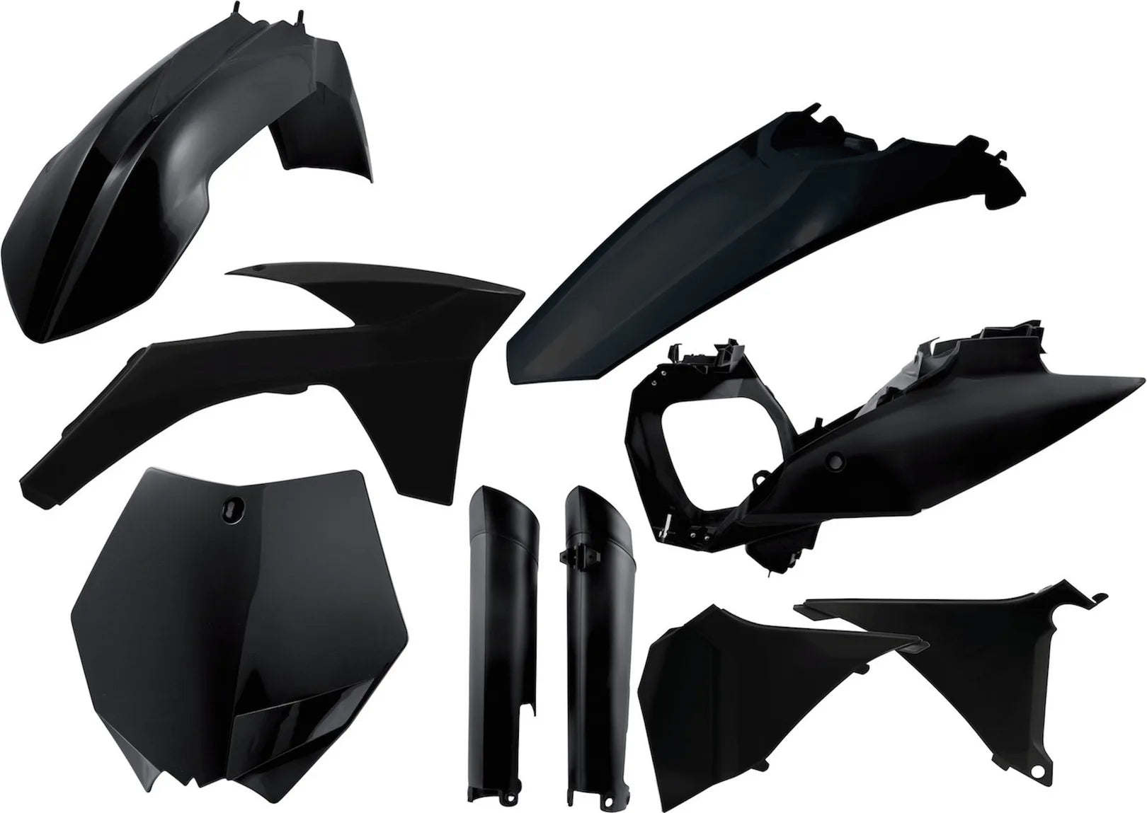 Vollständiges Kunststoff-Kit - Acerbis Kompatibel Mit Ktm 250 Sx (2012)