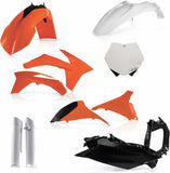 Vollständiges Kunststoff-Kit - Acerbis Kompatibel Mit Ktm 450 Sx-F (2011-2012)