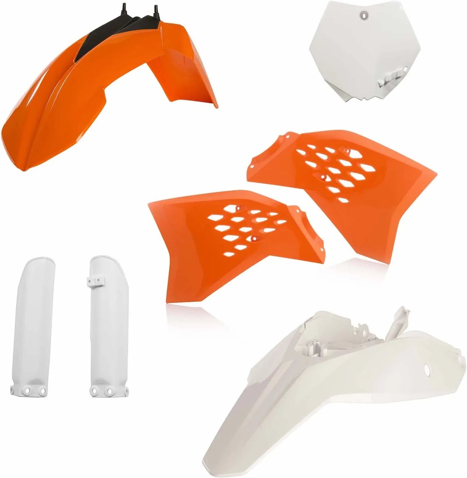Vollständiges Kunststoff-Kit - Acerbis Kompatibel Mit Ktm 65 Sx (2009-2011)