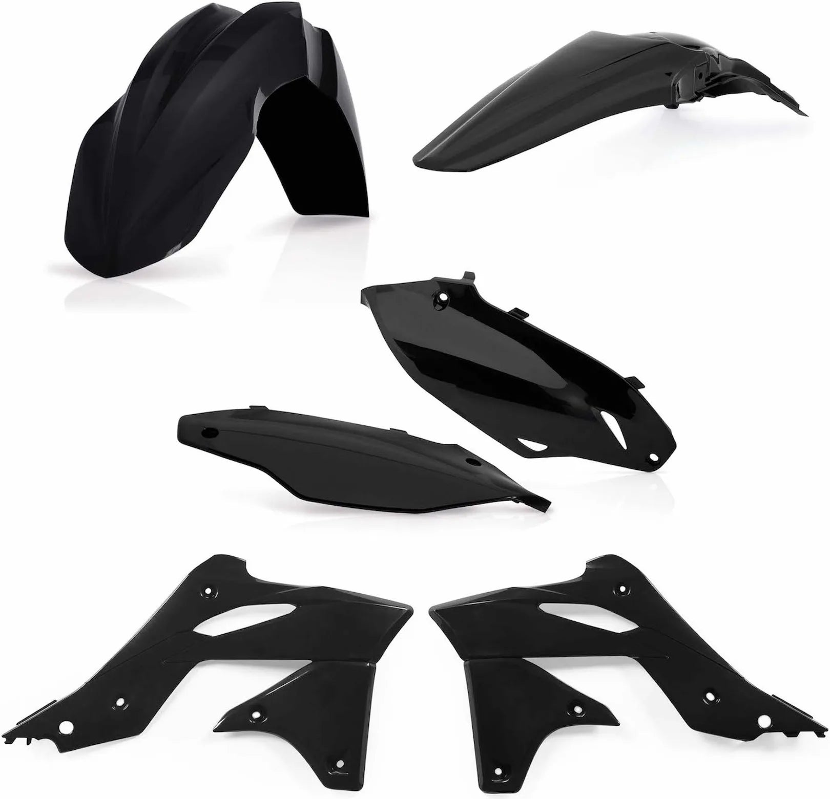 Kunststoff-Kit - Acerbis Kompatibel Mit Kawasaki Kxf 250 (2013-2016)