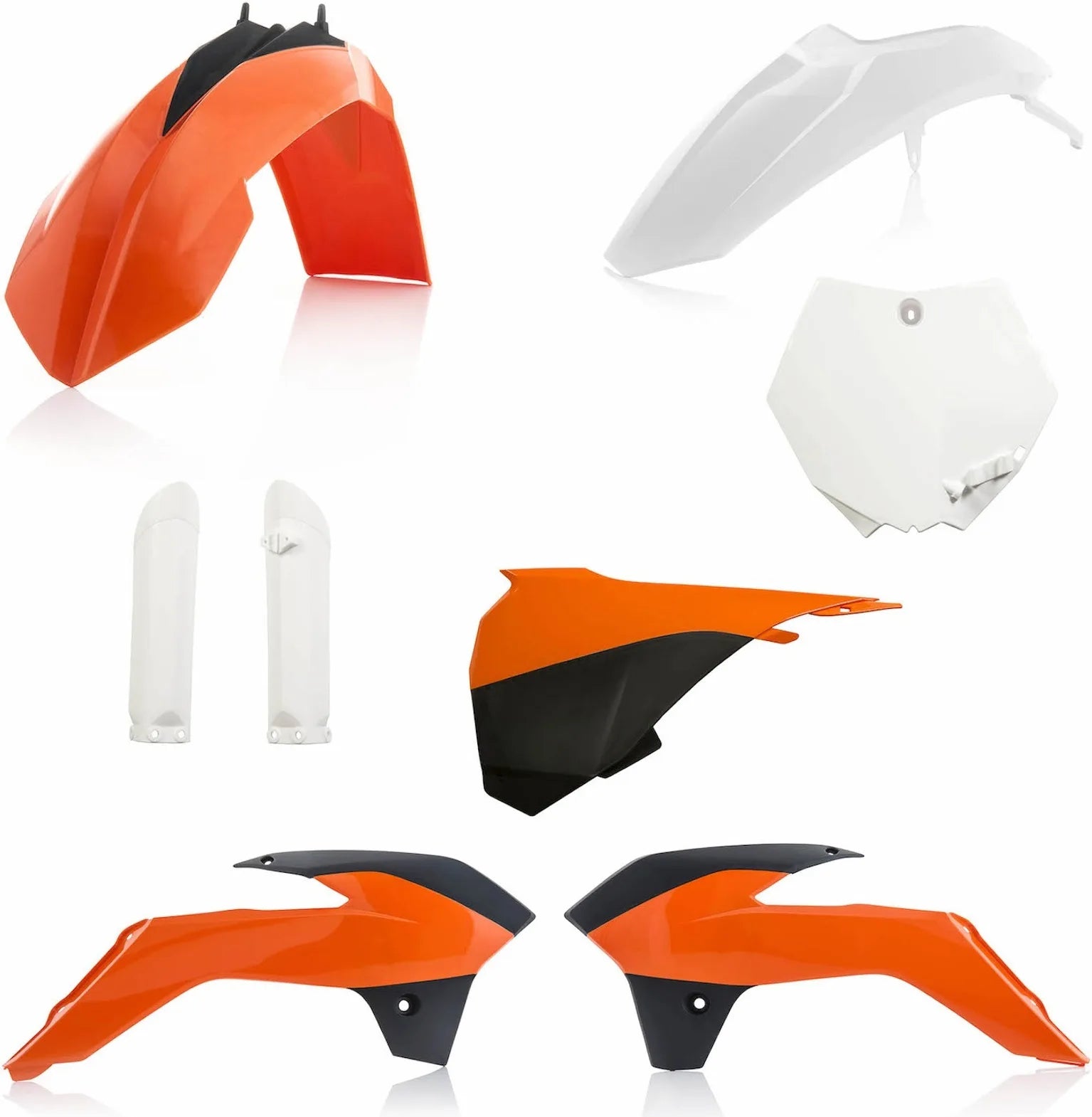Vollständiges Kunststoff-Kit - Acerbis Kompatibel Mit Ktm 85 Sx (2013-2017)