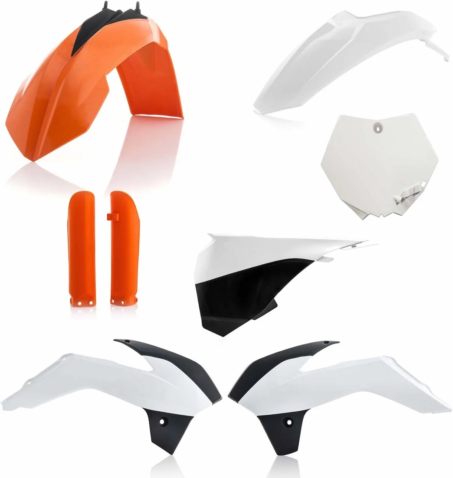 Vollständiges Kunststoff-Kit - Acerbis Kompatibel Mit Ktm 85 Sx (2013-2017)