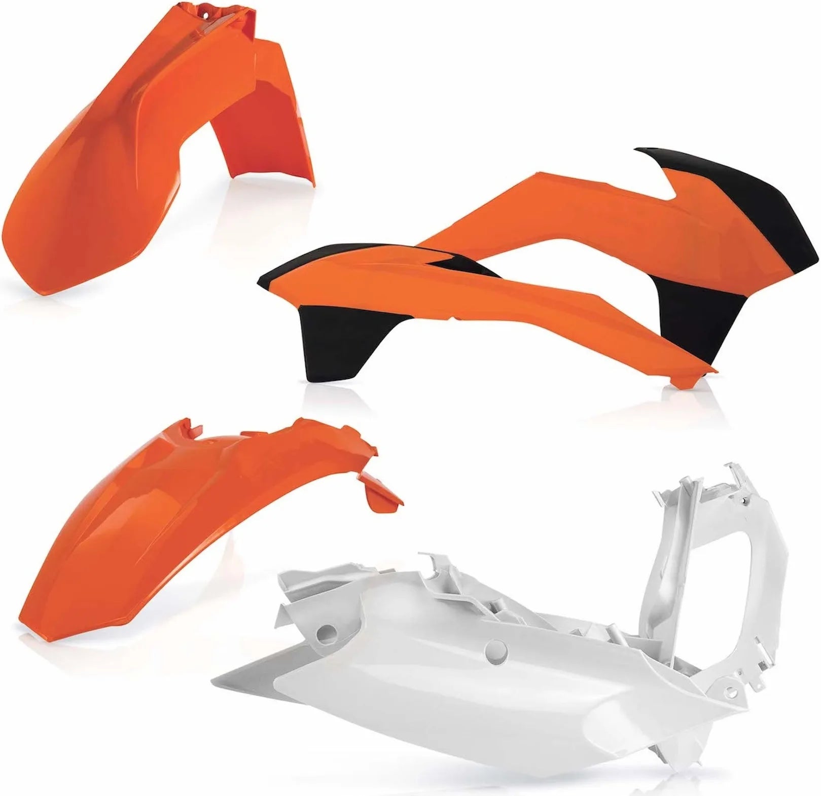 Kunststoff-Kit - Acerbis Kompatibel Mit Ktm 125 Exc (2014-2016)