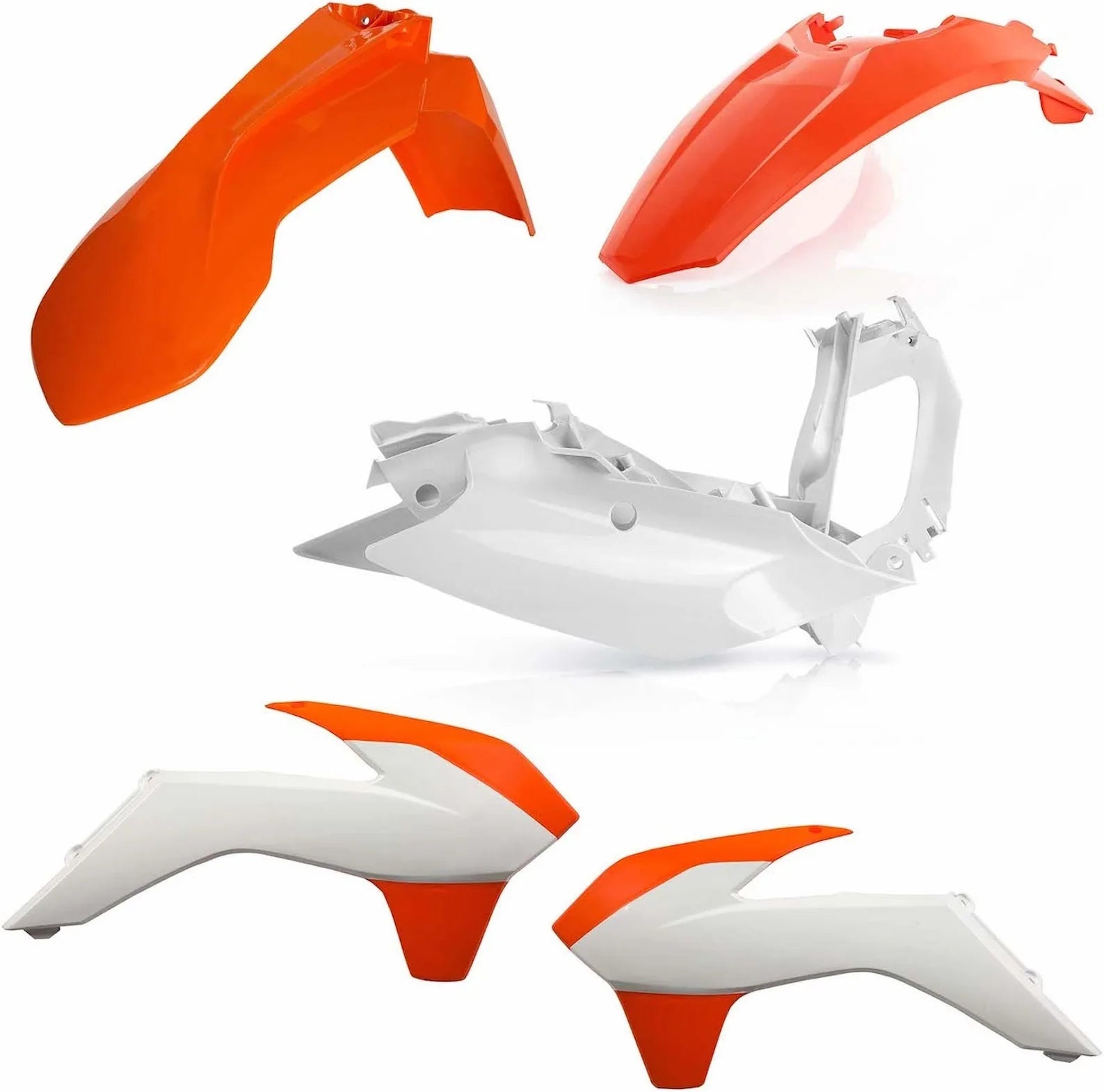 Kunststoff-Kit - Acerbis Kompatibel Mit Ktm 125 Exc (2014-2016)