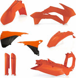 Vollständiges Kunststoff-Kit - Acerbis Kompatibel Mit Ktm 125 Exc (2014-2015)