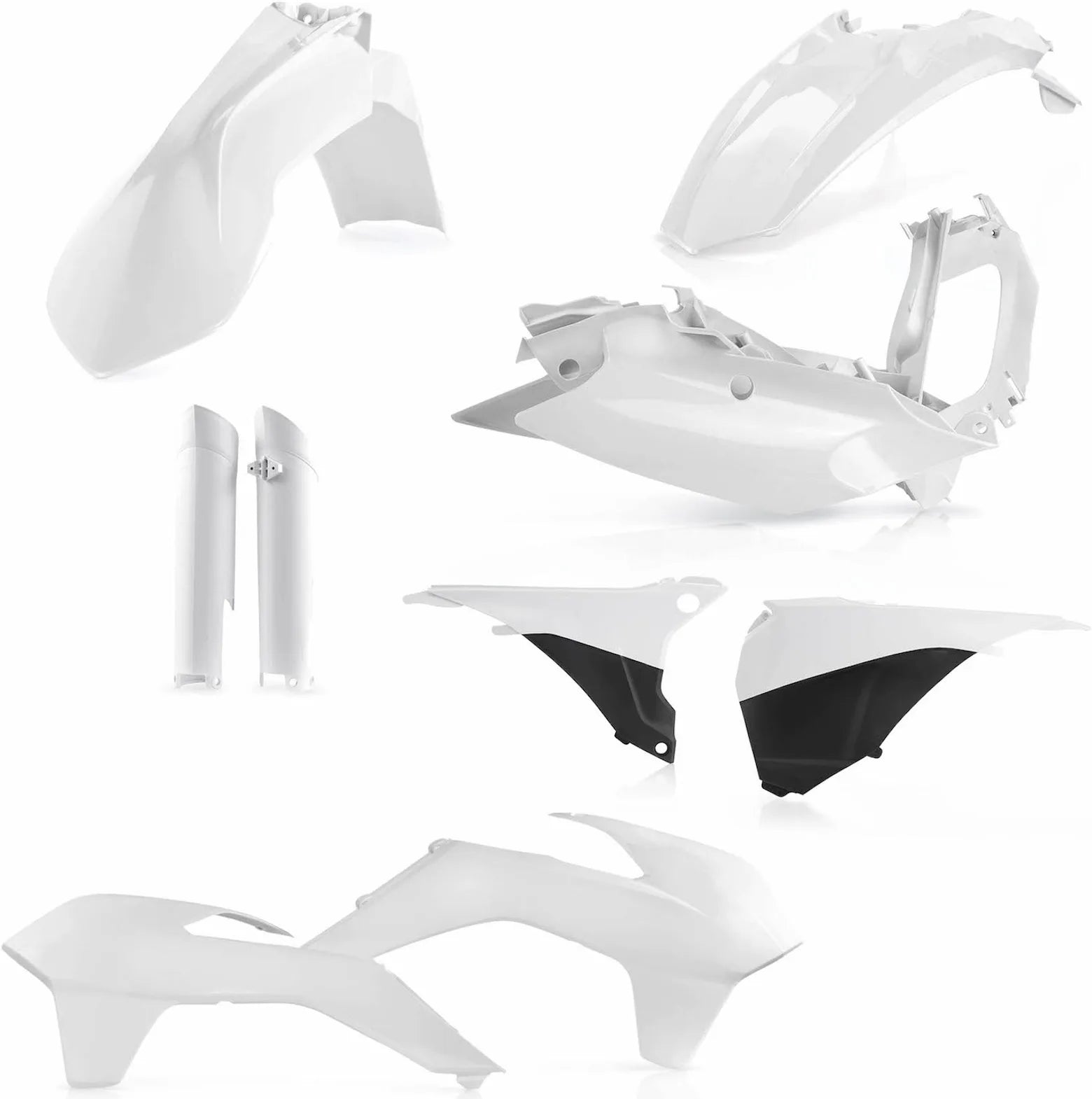 Vollständiges Kunststoff-Kit - Acerbis Kompatibel Mit Ktm 125 Exc (2014-2015)