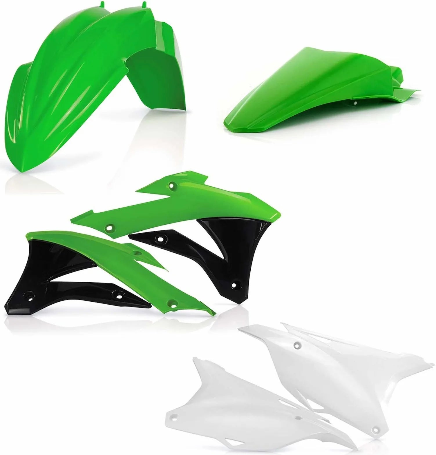 Kunststoff-Kit - Acerbis Kompatibel Mit Kawasaki Kx 85 (2014-2019)