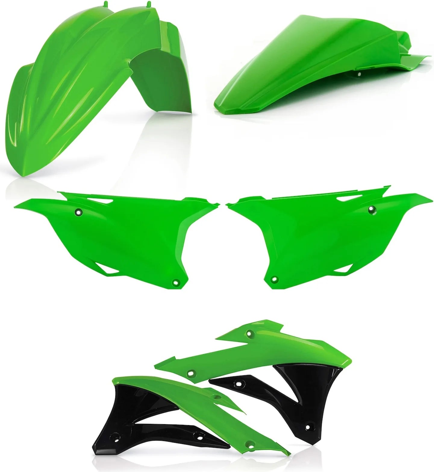 Kunststoff-Kit - Acerbis Kompatibel Mit Kawasaki Kx 85 (2014-2020)