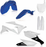 Vollständiges Kunststoff-Kit - Acerbis Kompatibel Mit Yamaha Yz 450 F (2014-2017)