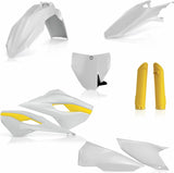Vollständiges Kunststoff-Kit - Acerbis Kompatibel Mit Husqvarna Tc 350 (2014-2015)