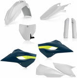 Vollständiges Kunststoff-Kit - Acerbis Kompatibel Mit Husqvarna Tc 125 (2014-2015)