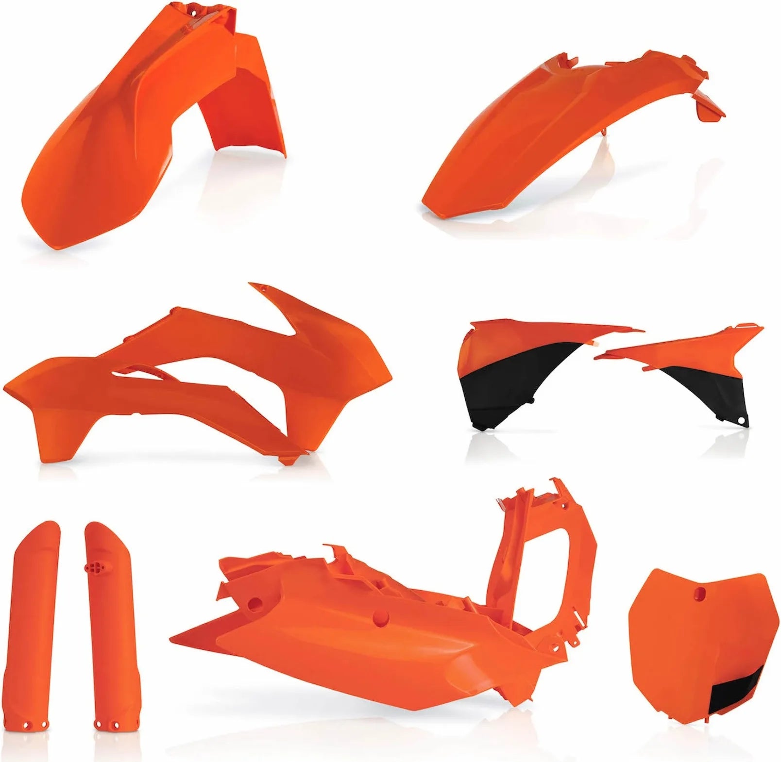Vollständiges Kunststoff-Kit - Acerbis Kompatibel Mit Ktm 350 Sx-F (2015)