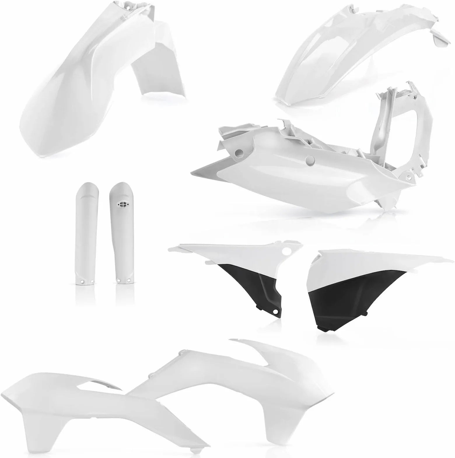 Vollständiges Kunststoff-Kit - Acerbis Kompatibel Mit Ktm 250 Exc (2016)