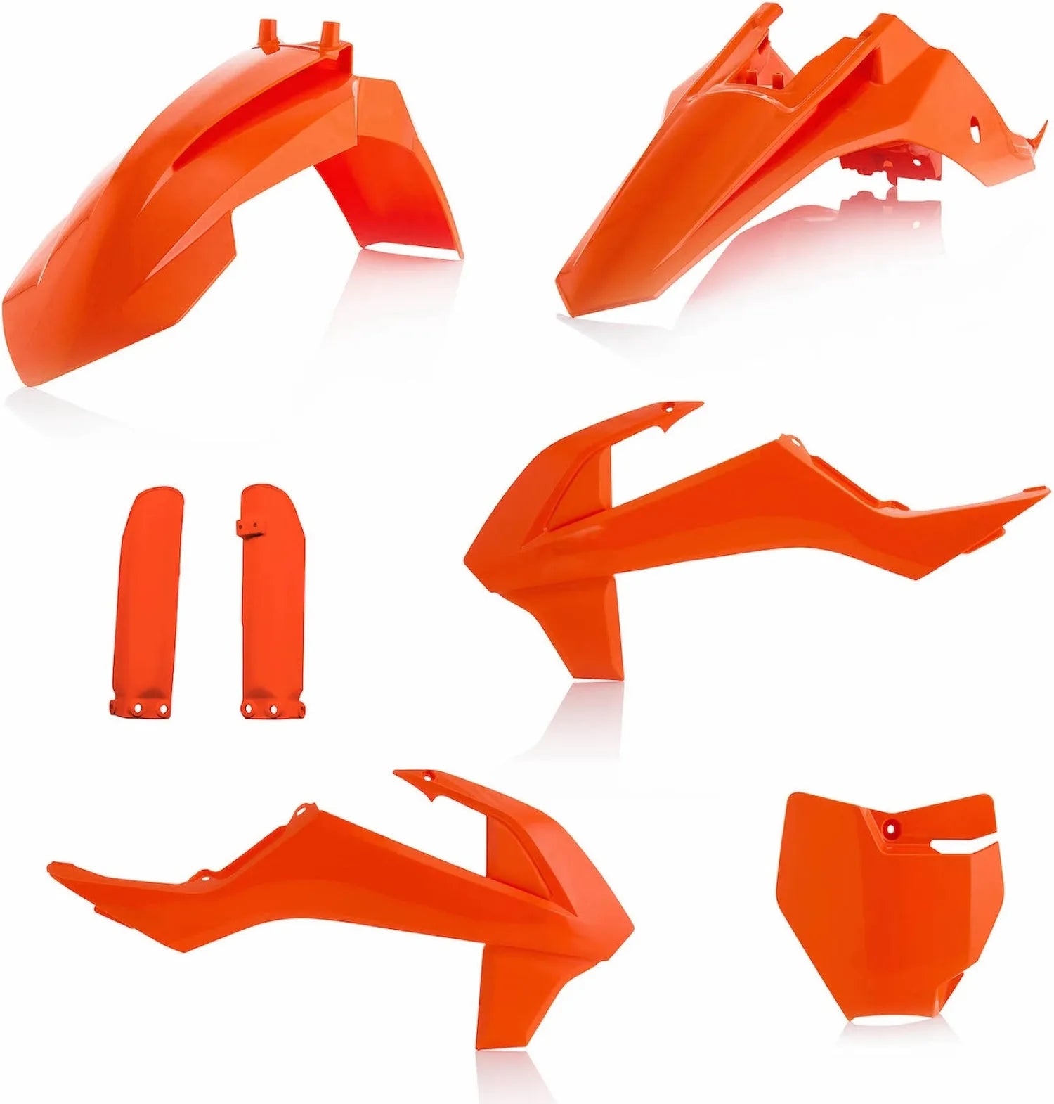 Vollständiges Kunststoff-Kit - Acerbis Kompatibel Mit Ktm 65 Sx (2016-2018)
