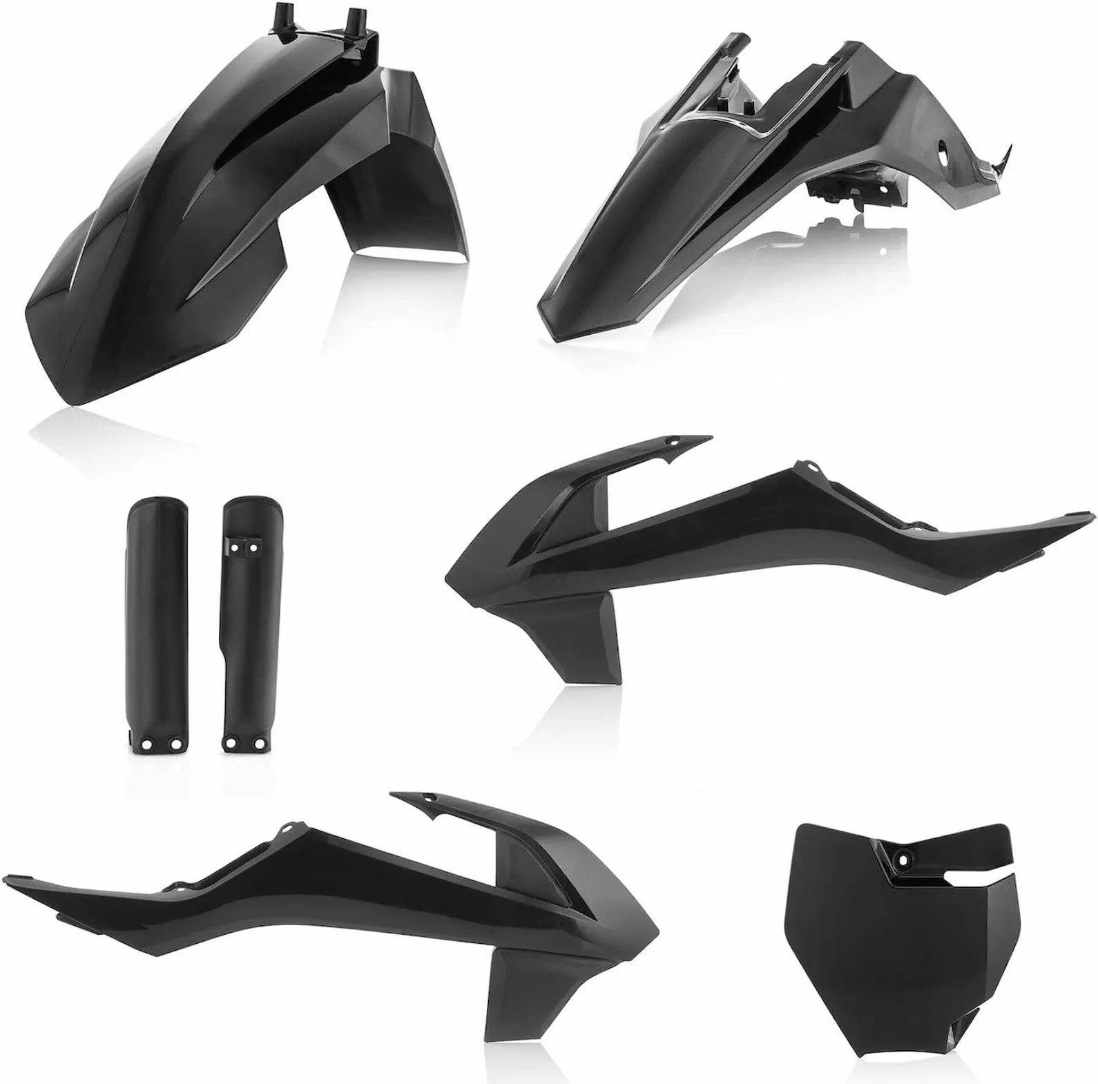 Vollständiges Kunststoff-Kit - Acerbis Kompatibel Mit Ktm 65 Sx (2016-2018)