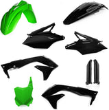 Vollständiges Kunststoff-Kit - Acerbis Kompatibel Mit Kawasaki Kxf 450 (2016-2017)