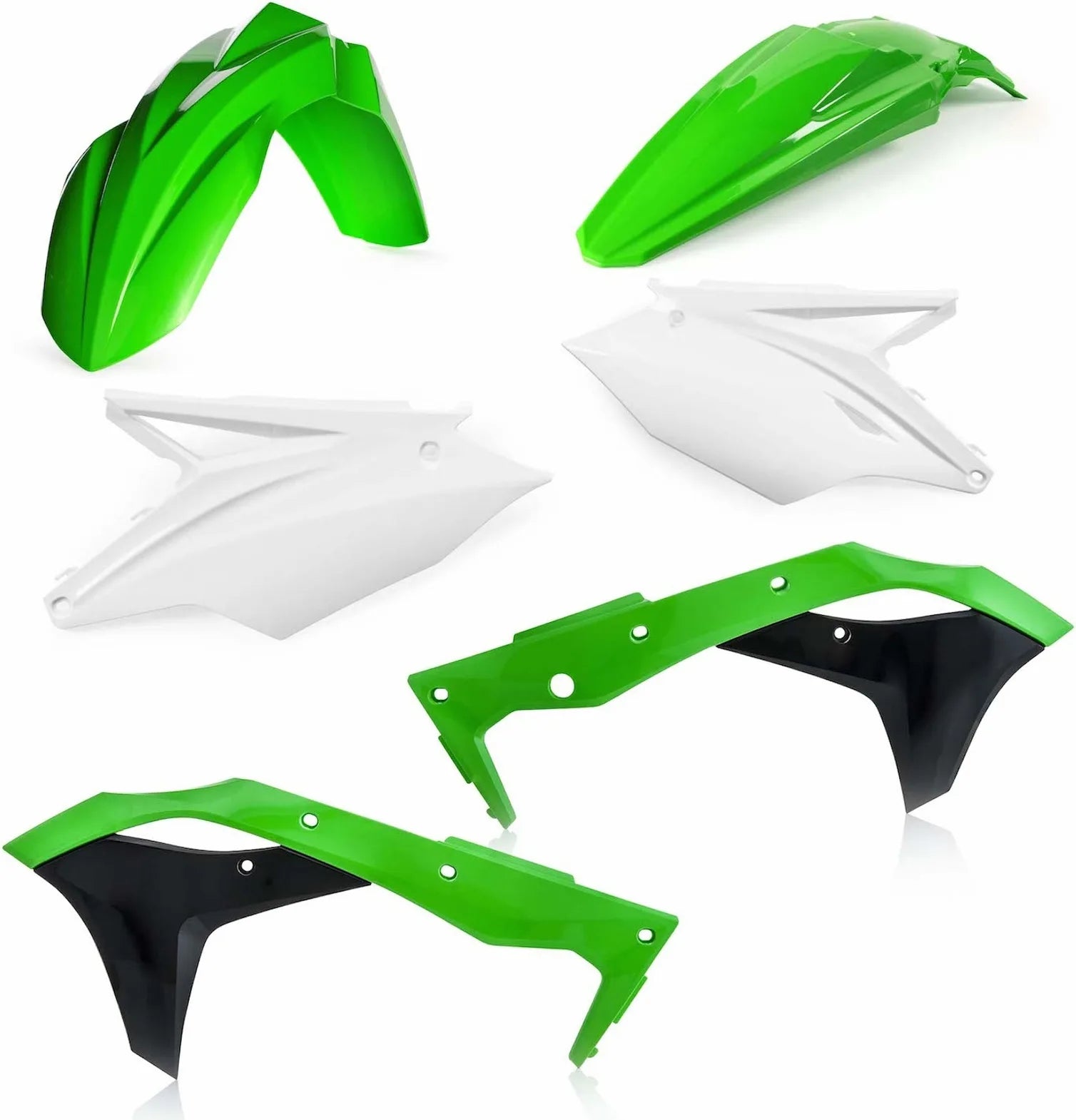 Kunststoff-Kit - Acerbis Kompatibel Mit Kawasaki Kxf 250 (2017)